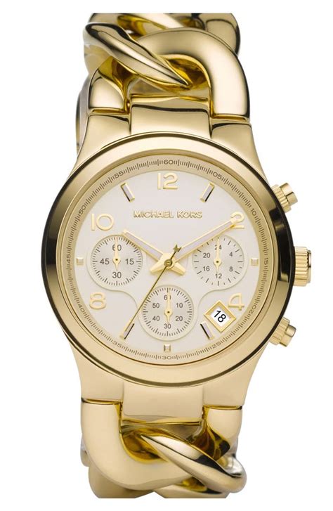 michael kors chain watch|michael kors watch ladies.